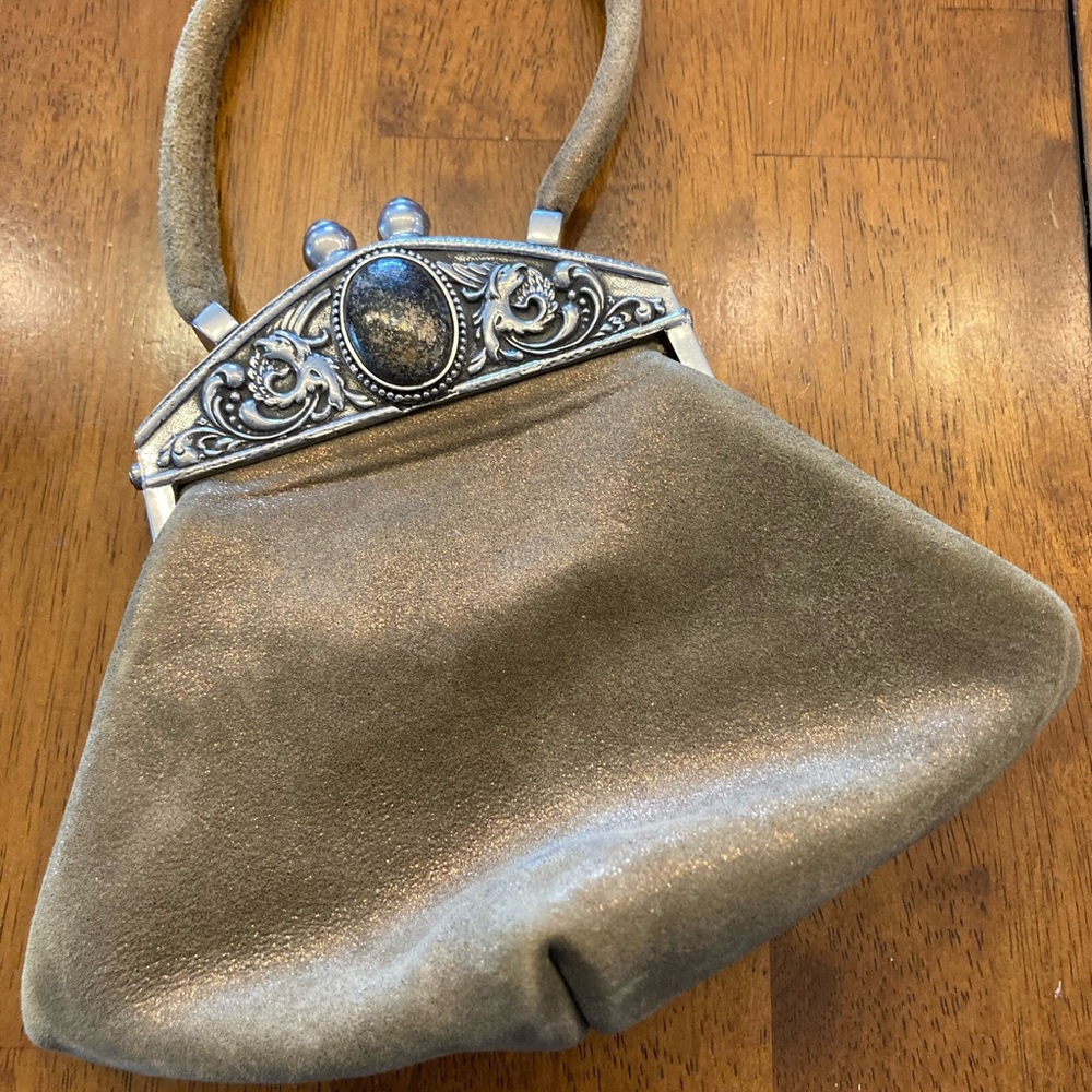 Vtg James Culver Moulin Rouge hand purse
